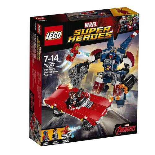 Lego 76077 - Iron Man : Lattaque De Detroit Steel