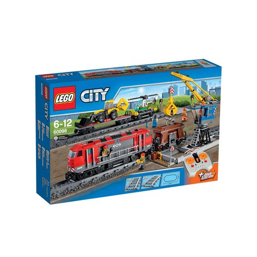 Lego City - Le Train De Marchandises Rouge - 60098