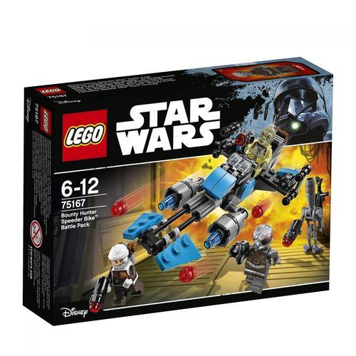 Lego Star Wars - Pack De Combat La Moto Speeder Du Bounty Hunter - 75167