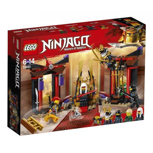 Lego Ninjago - La Confrontation Dans La Salle Du Trône - 70651