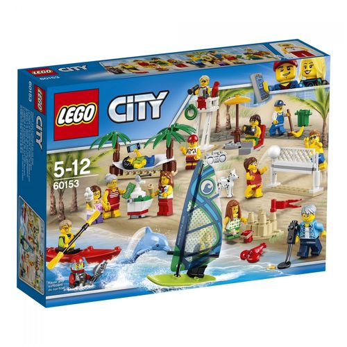 LEGO City - Ensemble de figurines LEGO City - La plage - 60153
