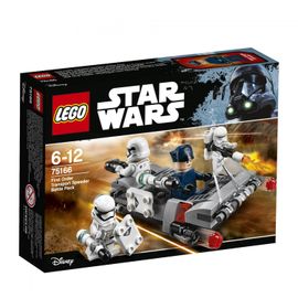 LEGO Star Wars - Pack de combat le Speeder de transport du Premier Ordre - 75166