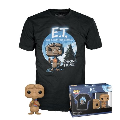 E.T. - Booble Head Pop N° Xx - E.T. W/ Reeses + T-Shirt (S)