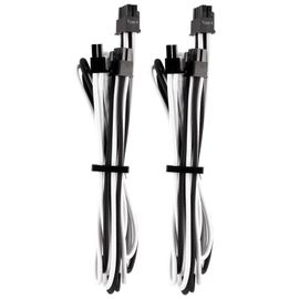 Corsair Compatible Premium Sleeved Pcie Single-kabel, Doppelpack (gen
