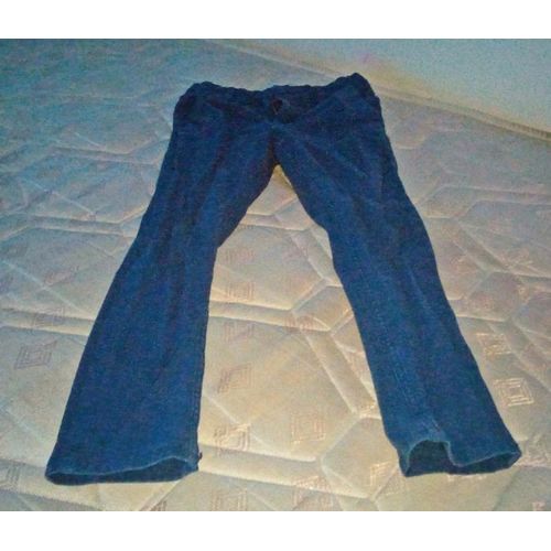 Pantalon Bleu Marine Okaidi Taille Reglable 7 Ans ..