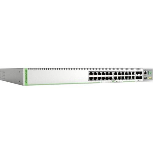 Allied Telesis CentreCOM AT-GS980MX/28 - Commutateur - C3 - Géré - 24 x 10/100/1000 + 4 x SFP+ 10 Go (liaison montante) - Montable sur rack