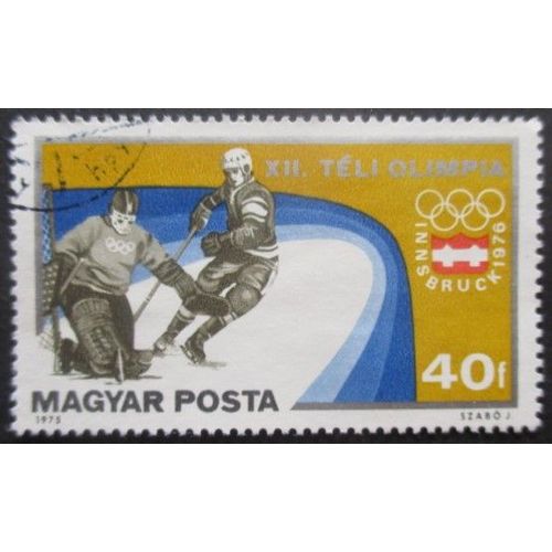 Hongrie N°2472 Jeux Olympiques D'hiver Innsbruck 1976 Oblitéré