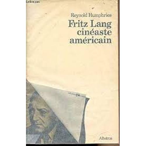Fritz Lang Cinéaste Américain