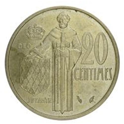 Pièce 20 Centimes Monaco - 1962
