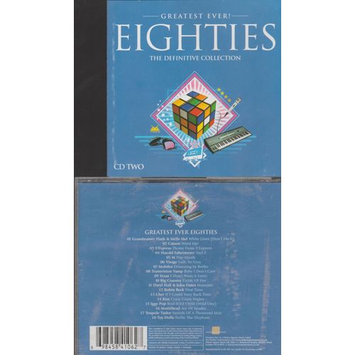 Greatest Ever Eighties The Definitive Collection Cd Two Visage Kiss Texas Toy Dolls Cameo