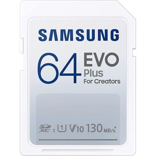 SAMSUNG Evo Plus SDXC 64GB 130MB/S +Adapter