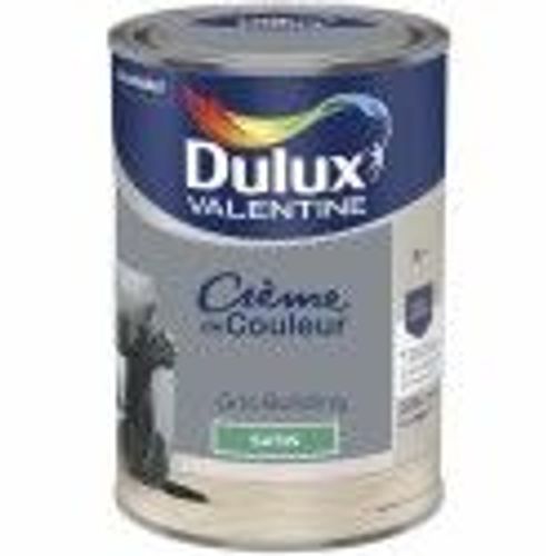 Peinture décoration crème couleur gris building satin 1.25l DULUX VALENTINE