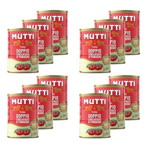 Lot 12x Double Concentré De Tomates - Boîte 440g