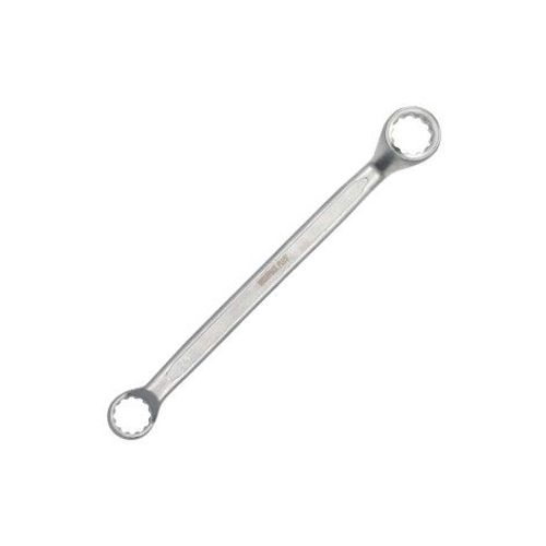 Llave Estrella Acodada Plus Acero Cromo Vanadio 24x26 DIN 838. Llave Doble Boca Acodada, Llave Fija Estrella Acodada
