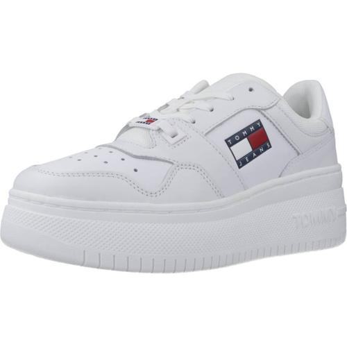 Tommy Jeans Retro Basket Flatf Colour Blanc