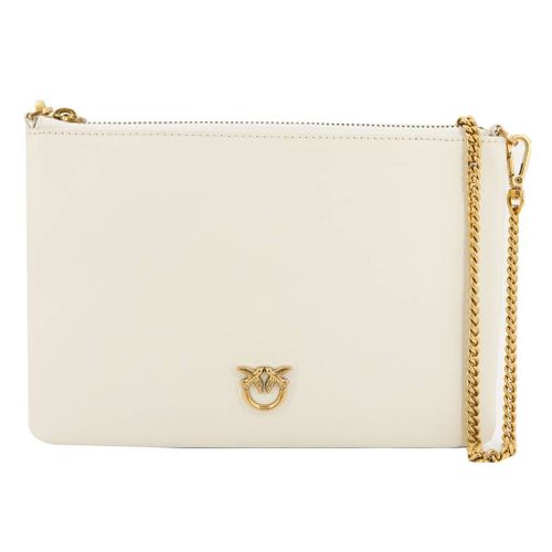 Pinko FLAT CLASSIC VITELLO SE Colour Blanc