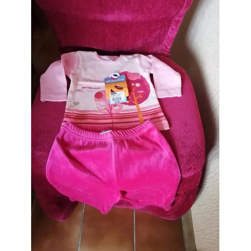 Ensemble Bébé Fille Absorba 6 Mois