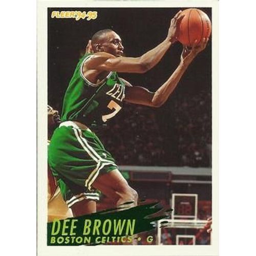 Trading Card Fleer 94-95 Dee Brown 10