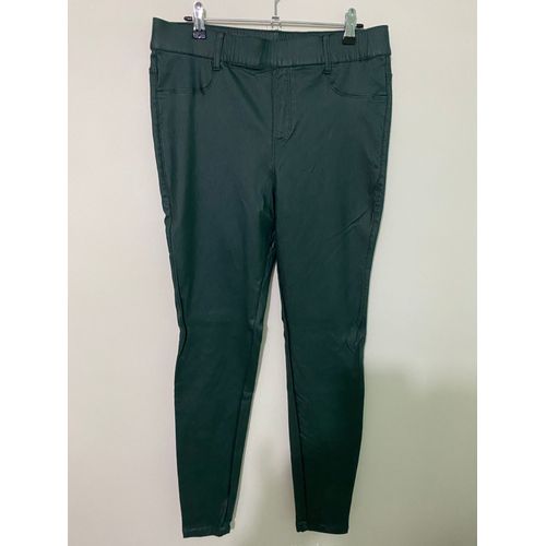 Tregging Simili Cuir Vert Ms Mode Taille 46