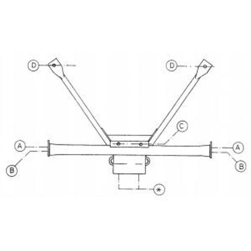 Attelage Renault Trafic I (01/81-04/89) Standard + Faisceau Universel 7 Broches - Gdw