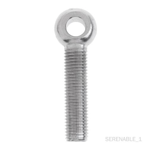 Boulon à ¿il Entièrement Fileté En Acier Inoxydable M12 304 pour Balustrade , argent, M16 x 80mm