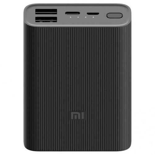 Xiaomi Mi Power Bank 3 Ultra Compact Banque D'alimentation Électrique Lithium Polymère (Lipo) 10000 Mah Noir