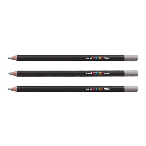 Posca Lot De 3 Crayons De Couleur Posca Pencil Kpe200 G Gris
