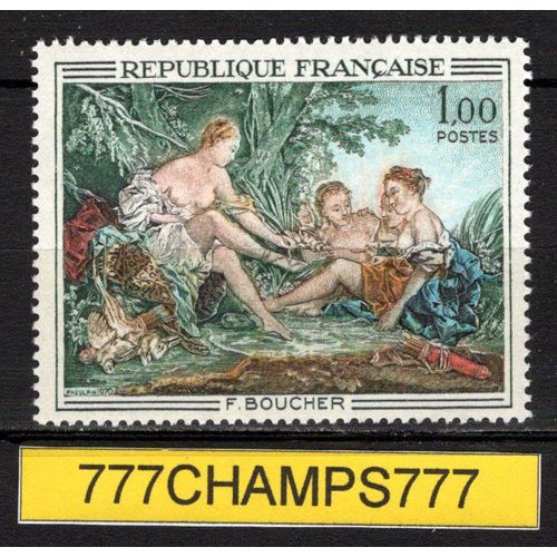 Oeuvre D'art. Boucher. Diane Au Retour De La Chasse. 1970. Y & T 1652