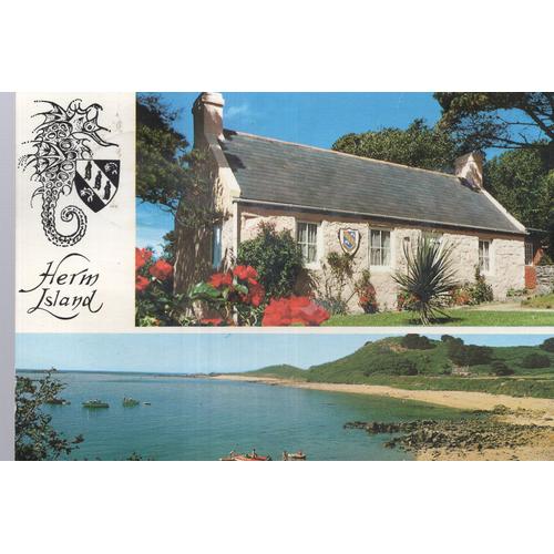 Carte Postale De L' Ile D' Herm (Guernesey) 2 Vues