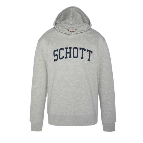 Sweat À Capuche Gris Junior Schott Swh800