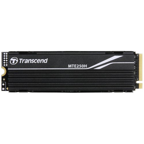 Transcend MTE250H - SSD - 2 To - interne - M.2 2280 - PCIe 4.0 x4 (NVMe) - dissipateur de chaleur intégré