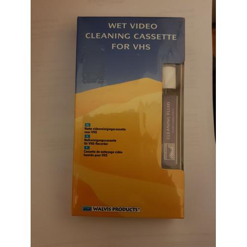 Cassette de nettoyage VHS