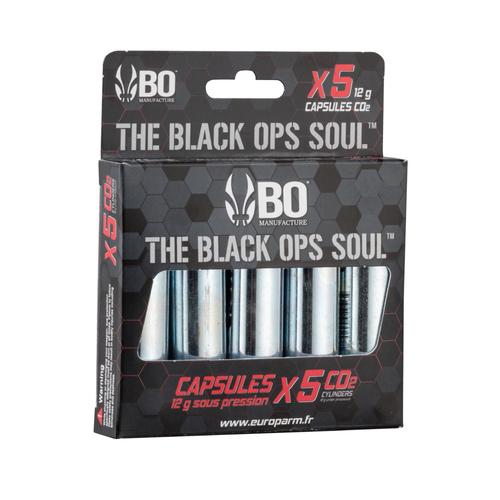 The Black Ops Soul X5 12g Cartouches Co2
