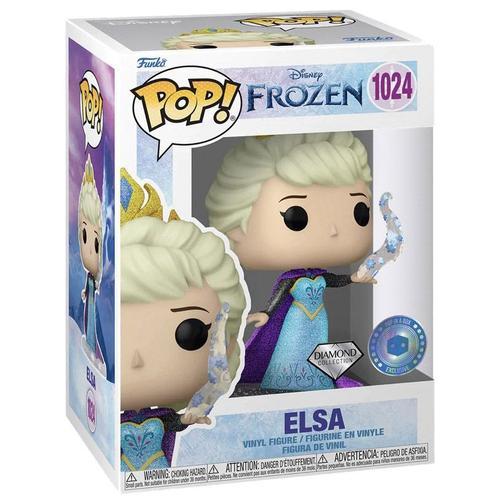 Figurine Funko Pop - La Reine Des Neiges [Disney] N°1024 - Elsa - Diamant (66647)