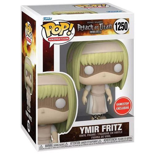 Figurine Funko Pop - L'attaque Des Titans (Snk) N°1250 - Ymir Fritz (68199)