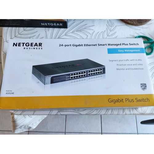Swhtch Netgear JGS524E v2 - Switch manageable avec interface web