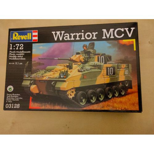 Maquette Char Revell 1/72 : Warrior Mcv-Revell