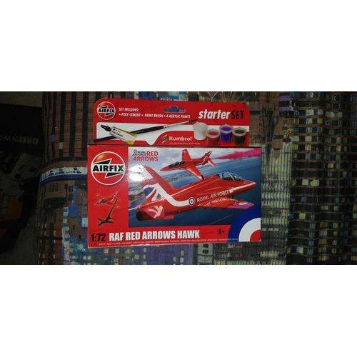 Airfix 1/72 Red Arrows Hawk-Airfix