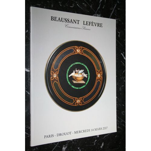 Beaussant Lefevre - Enchères Paris Drouot 14mars 2007