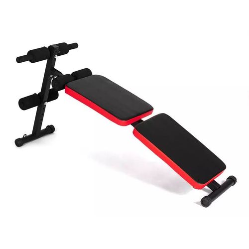 Banc De Musculation Pliable Td003b-5 (Noir-Rouge)