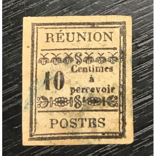 Timbre Taxe Réunion 1889 / 1892