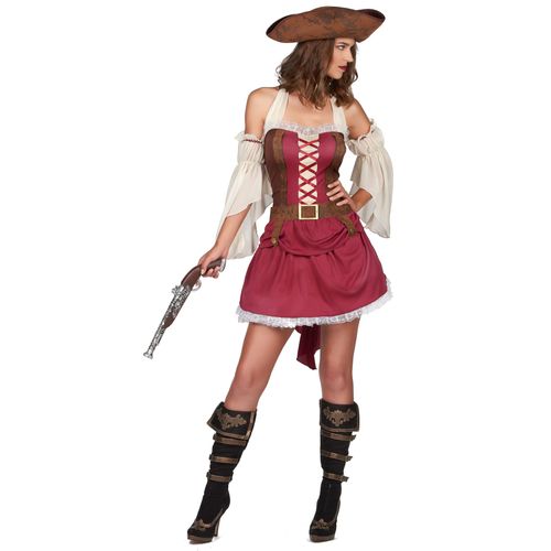 Déguisement Pirate Bordeaux Sexy Femme Xl