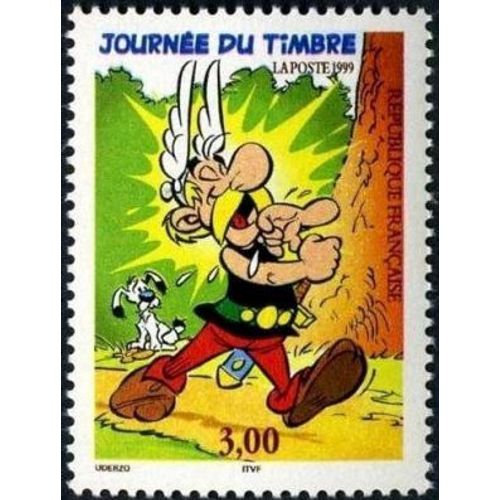 Timbre France 1999 Oblitéré Journée Du Timbre, Astérix 3.00 Yt3225