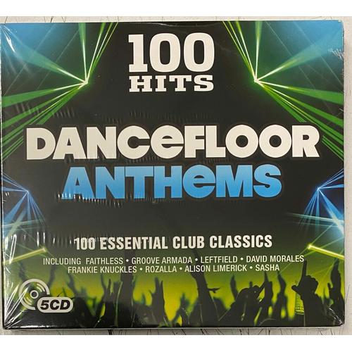 100 Hits Dancefloor Anthems - 100 Essential Club Classics - 5 Cd - Edition Sony Various Digipack ( P ) 2016