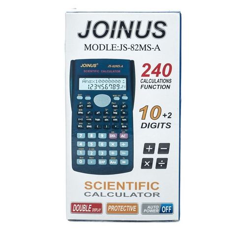 JOINUS MODÈLE : JS-82MS-A CALCULATRICE SCIENTIFIQUE COURS ETUDE COLLÈGE LYCÉE ECOLE ( comme Casio ) COMASOUND KARTEL CSK ONLINE