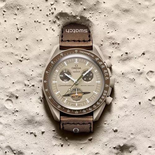 Omega X Swatch - Montre Moonswatch Mission To Saturn So33t100