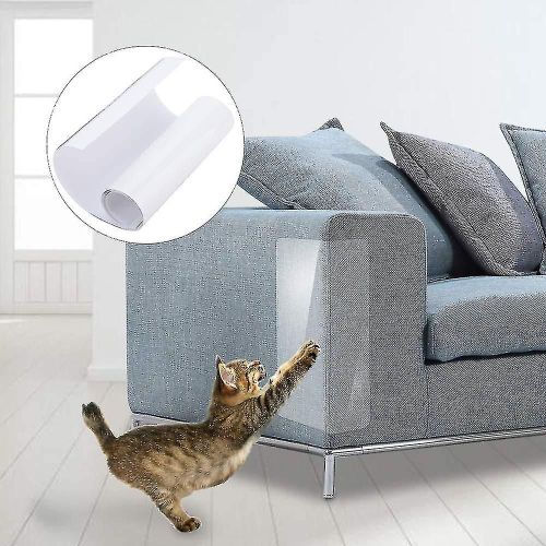 2pcs Sofa Protective Cat Anti-scratch Sticker,protection Furniture Scratch Guard Mat (l:30*45cm)