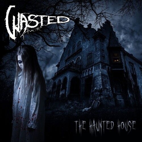Wasted - Haunted House - Red/White Splatter [Vinyl Lp] Colored Vinyl, Red, White