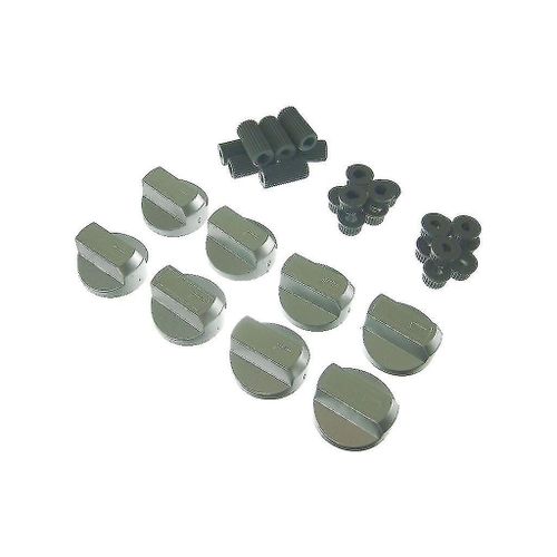 8 x Bosch Universal Cooker / four / grill Bouton de contrôle et adaptateurs Argent