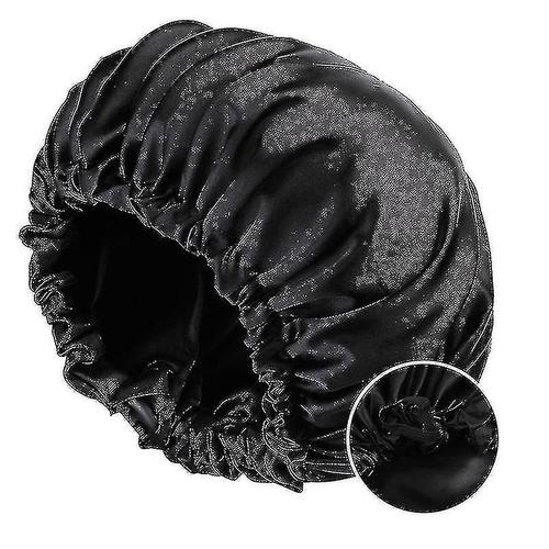 Deep Conditioning Heat Cap Microwavable Heat Cap For Steaming Hair Styling And Treatment Steam Cap Steaming Haircare Therapy Black